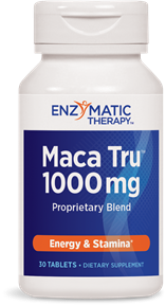 The unique compounds in Maca Tru support energy and stamina.